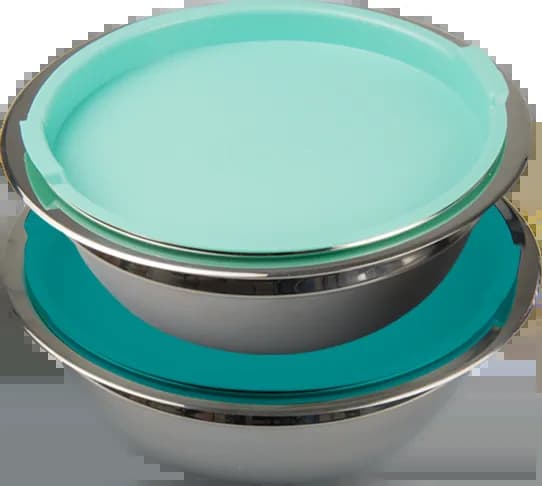 Set Combibowl 2 pièces avec couvercle coloré